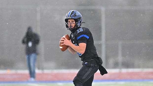 Lincoln-Way East vs Glenbard West Illinois football November 19 2022 Dean Reid 10112